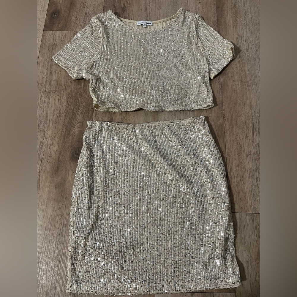 Fashion Nova Sparkle Set